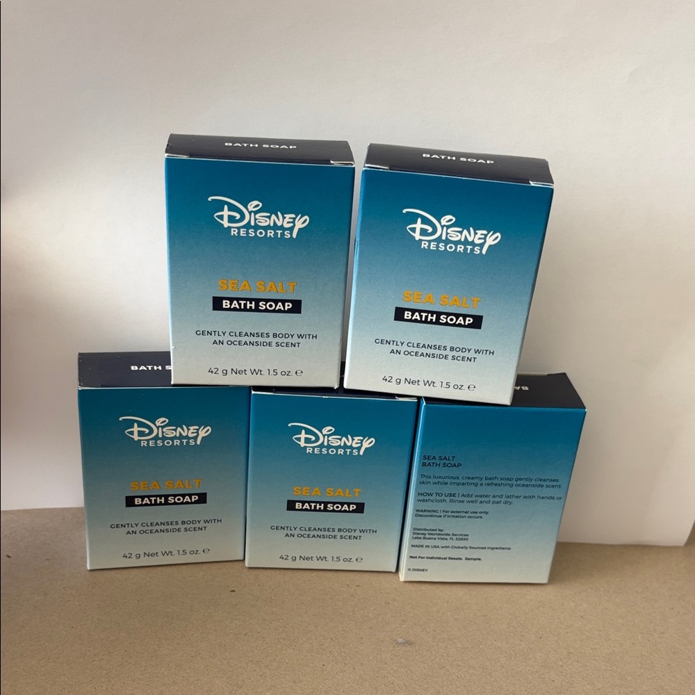 Disney Sea Salt Bath Soap - Blue and White